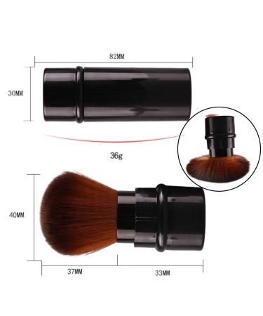 Lucoss Powder Brush Set - Loose Powder & Oil Control Transparent Natural Fixing Powder with Brush | Ideal for Flawless Finish - Buy Online on GoSupps.com