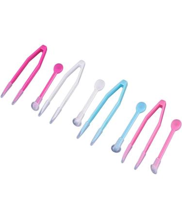 Ifundom 5-Part Contact Lens Tweezers Set | Soft Tip Contact Lens Removal & Insertion Tool | Optimal for Safe Use - Buy Online on GoSupps.com