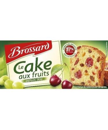 BROSSARD|Cake Aux Fruits 300G|(Lot De 4)|best deal - Buy Online on GoSupps.com