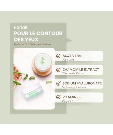 ARGANICARE Antiwrinkle cream eye care with aloe vera 30 ml - Buy Online on GoSupps.com