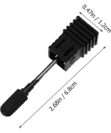 FRCOLOR Nail Polisher Nail Scraping Tools Nail Art Drill Bits Electric Nail Drill Bits Drill Bits for Nails Nail Tool Nail Art Tools Manicure Tool File Tungsten Steel Pedicure 6.8x1.2cm As Shown - Buy Online on GoSupps.com