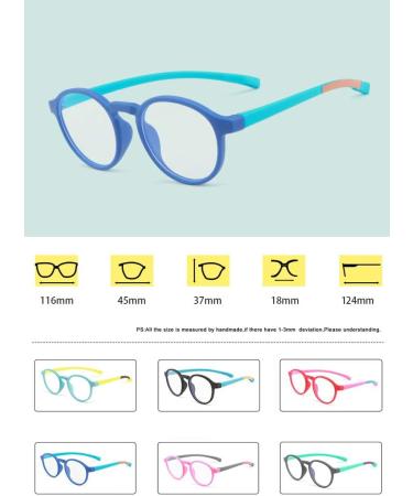 Young Girls Anti-Blue Light & UV Protection TR90 Glasses - Non-Prescription Anti-Slip Eye Protection Frame - Buy Online on GoSupps.com