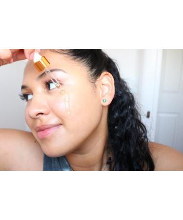 Rose Glow Radiance Face Serum | Vegan Daily Hydration & Anti-Aging Serum for All Skin Types - 15 ml - Buy Online on GoSupps.com