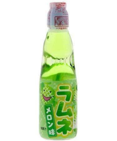 Hatakosen Japanese Ramune Soda Fruity Assorted 8 Different Flavour 200ml (8 Bottles) by CNMART - Buy Online on GoSupps.com