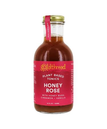 Goldthread Herbs Elixir Herbal Honey Rose - 12oz | Natural Wellness & Flavor - Buy Online on GoSupps.com