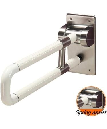 Bathroom Grab Bar Safety Support Rail 60CM Shower Grab Bar Folding Grab Bars for Toilet and Bathroom 304 Stainless Steel Safety Handrail - Buy Online on GoSupps.com