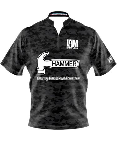 Logo Infusion Dye-Sublimated Bowling Jersey - I AM Bowling Fun Design 2044-HM - Hammer Large - Buy Online on GoSupps.com