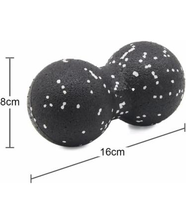 BLBTEDUAMDE Peanut Massage Yoga Balls - High Density Lightweight & Durable | Peanut-Blue Color | International Shipping - Buy Online on GoSupps.com