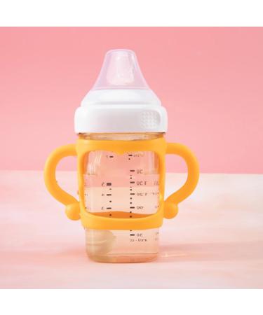 Subsofan 4-Piece Silicone Baby Bottle Covers & Suction Handles - Perfect for Newborns - Buy Online on GoSupps.com