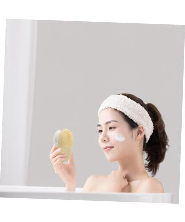 POPETPOP Double- Head Face Scrubber Brush Facial Cleansing Brush As Shown 8x6cm - Buy Online on GoSupps.com