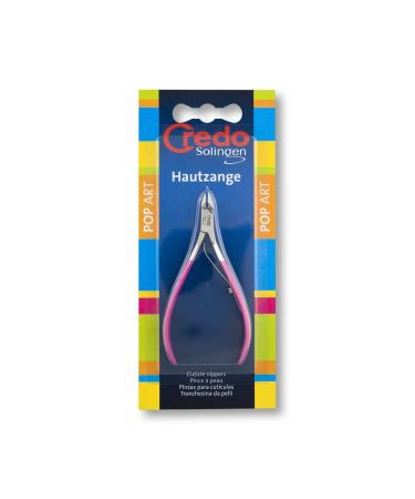 CREDO Skin Nippers 10 cm - Nickel-Plated & Pink | Pop Art Design | International Shipping - Buy Online on GoSupps.com