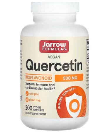 Jarrow Formulas - Querc tine - 500 mg pour soutien antioxydant et sant cellulaire - 200 g lules