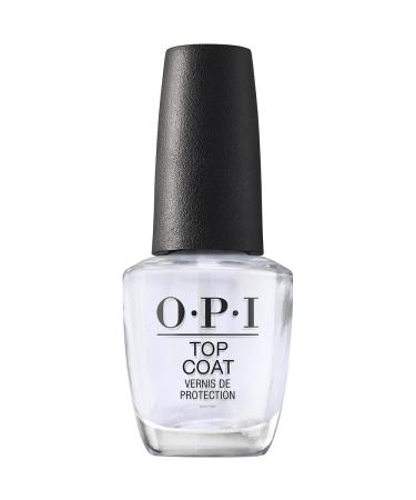 OPI Nail Polish Top Coats | High Shine, Matte, Plumping, Quick Dry Finishes | 0.5 fl oz Clear