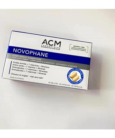ACM Novophane Caps - Anti Hair Loss & Alopecia Treatment for Stronger Nails & Skin - Buy Online on GoSupps.com