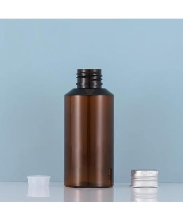 Buy Tianzd 3-Piece 200ml Brown Essential Oil Bottles with Silver Caps - Perfect for Makeup Remover & Cosmetics - International Shipping Available - Buy Online on GoSupps.com