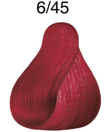 Wella Color Fresh Hair Toner 75ml - 6/45 Dark Blonde/Red Red-Violet - Buy Online on GoSupps.com