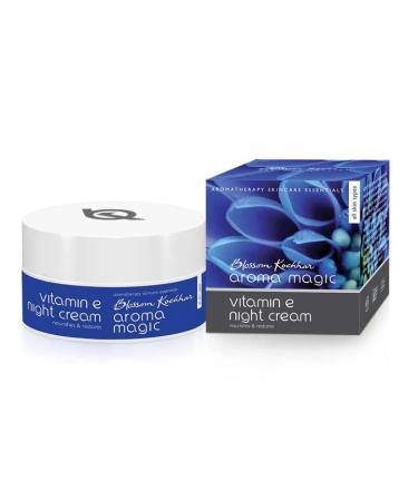 Aroma Magic Vitamin E Night Face Cream - Anti Aging Moisturizer for Healthy Radiant Glow | 1.76 Oz (50g - Buy Online on GoSupps.com