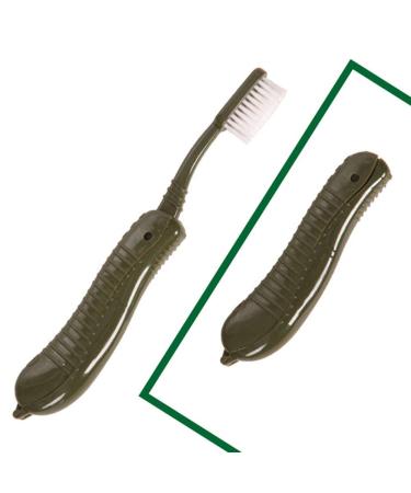 Copytec Camping Toothbrush Outdoor Survival Foldable Tooth Brushing Compact Foldable #18714