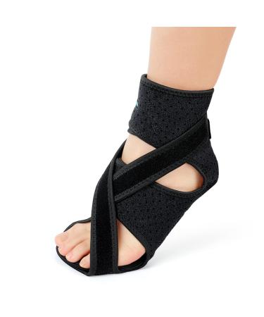 AFO Foot Drop Brace Adjustable Foot Drop Brace For Walking With Shoes for Sleeping Alleviating Drop Foot Caused By MS TBI Stroke Neurological Disorders Nerve Injury And Cerebral Left Small