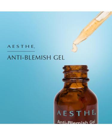 Aesthe Anti-Blemish Gel - Acne Spot Treatment for Oily Sensitive & Combination Skin - Vegan Gluten-Free Facial Skincare - 1.1 fl oz - Buy Online on GoSupps.com