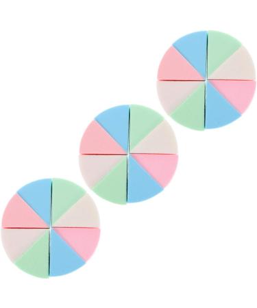 FRCOLOR 9 Sets Triangular Sponge Puff Concealer Puff Fan-shaped Makeup Sponge Face Powder Sponge Face Sponges for Cleansing Beauty Milk Cleansing Cotton Pads Emulsion Make up Hairpin Miss - Buy Online on GoSupps.com