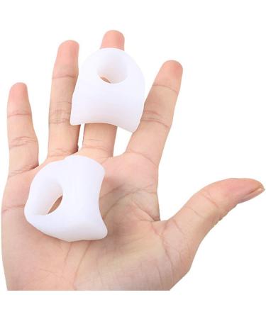 Silicone Toe Separator & Gel Toe Caps - Bunion Correction & Pressure Relief (4 Pcs) | International Shipping - Buy Online on GoSupps.com