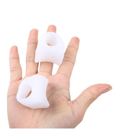 Feifanshop Toe Stretcher - 4x Gel Toe Spreader for Bunion Correction Overlapping Toes & Hammer Toes Relief - Buy Online on GoSupps.com