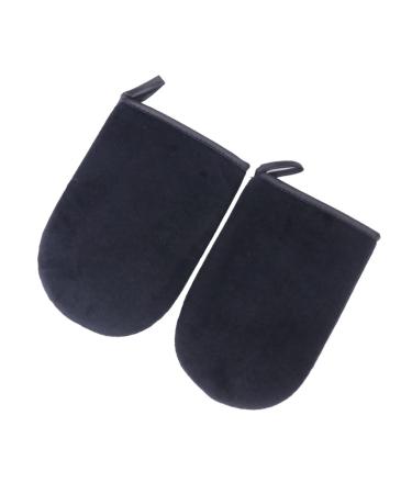 FRCOLOR Exfoliating Glove & Tanning Applicator Kit - 4 Pcs Body Lotion Tanning Mitts Sunscreen Gloves Back Scrubber for Perfect Tan - Buy Online on GoSupps.com