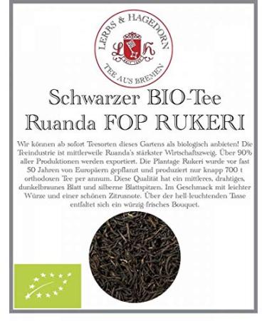 Lerbs & Hagedorn Ruanda FOP Rukeri Organic Black Tea 1 kg
