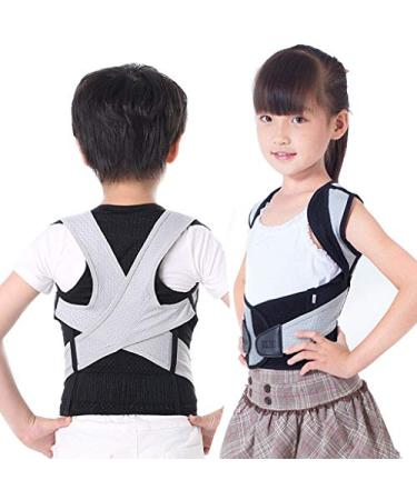 Back Brace Posture Corrector Spinal Support Shoulder and Upper Back Pain Relief and Posture Trainer for Kids vision XX-Large - Buy Online on GoSupps.com