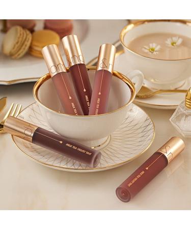 rom&nd MILK TEA VELVET TINT | MLBB Matte Liquid Lipstick | Super Stay Matte Ink | K-Beauty Cosmetics | Warm Color 0.15oz (07 ROSE TEA) - Buy Online on GoSupps.com