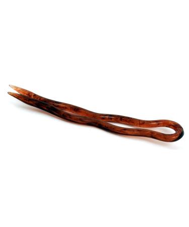 Simple Havana Brown Hair Pins - 10 Pack (7 cm) | Durable Plain Hair Accessories for All Occasions - Buy Online on GoSupps.com
