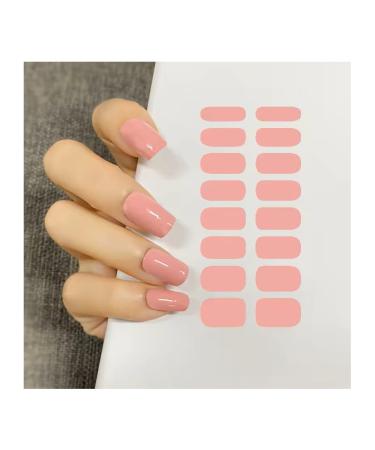 Nail film self -adhesive - UV hardening for perfect manicure |UV gel nail film |Geln gel to stick on |UV nail foils UV hardening nail film UV hardening nail ticker (pink)