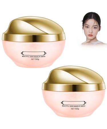 Skin Moisturizing Tone-Up Cream Moisturizing Concealer Smooth Tone-Up Cream Hydro Cream 3 In 1 Hydrating Makeup Cream (2)