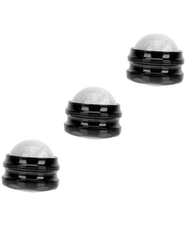 Gleavi 3 STK Massage globe Outdoor tools Relaxation massage Face massage roller Face massage ball foot massage ball muscle massage ball ice cream Fitness fascia polypropylene
