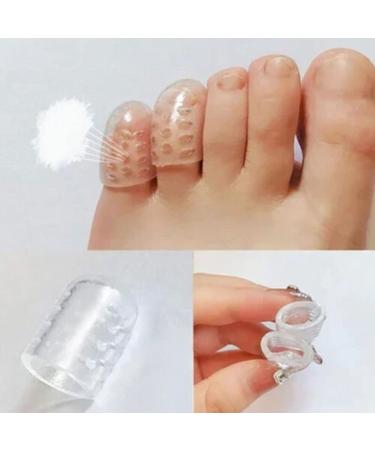 50PCS Silicone Anti-Friction Toe Protectors - 2023 New Breathable Gel Covers for Foot Pain Relief | Toe Caps for Men & Women - Buy Online on GoSupps.com