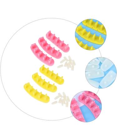 minkissy 2 Boxes Nail Practice Stand Nail Practice Display Stand Nail Practice Rack Nail Stand Acrylic Nail Art Holder Acrylic Stands for Display Manicure Tool Plastic Nails Magnetic 12X3cm Assorted Color - Buy Online on GoSupps.com