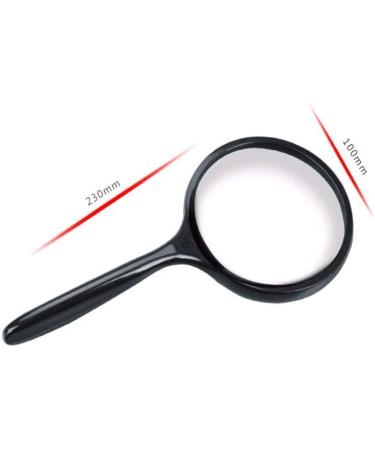 Glass with Light Handheld Glass 5 Times HD Old Man Reading Book Reading Students Explore Nature 100mm 2X 4X 25x Lightweight Handheld Glass Made in China - Buy Online on GoSupps.com