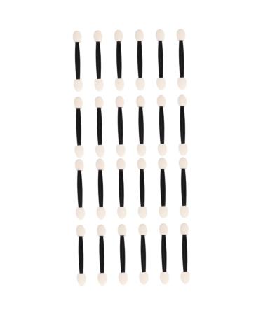 Hemoton 48 Pcs Brush Eyeshadow Sponge Tip Makeup Eye Cream Brush Smudge Eye Brush