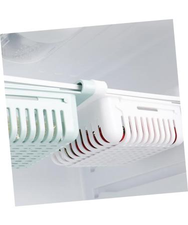 Zerodeko 2pcs Box Refrigerator Can Organizer for Fridge Non-perforating Kitchen Rack Drawer Food Shelf - Buy Online on GoSupps.com