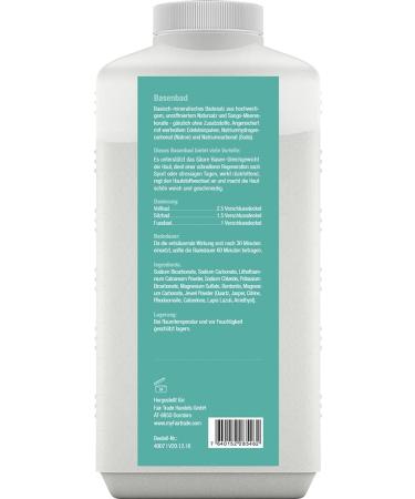 Effective Nature Basenbad 3000g with Sango Sea Coral - Smooth Skin Regenerating After Sport Additive-Free Foot Bath or Wrap - Supports Basenkur (3kg 1 Pack) - Buy Online on GoSupps.com