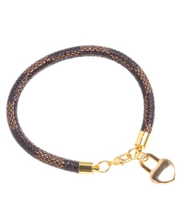 COLLBATH Bracelet Stripes Beach Bracelets Leather Bracelet Lady Bracelet Bangles Bracelets Bracelet Loving Heart Bangle Bracelets for Women Gift Bracelet Jewelry