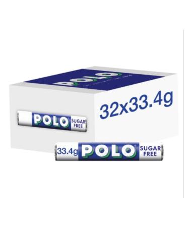 Polo Sugar Free Mint Tube 33.4g x Case of 32