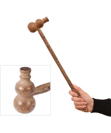 Wood Massage Hammer Stick - Manual Back Massage Device for Neck Shoulders & Muscles | Reduce Fatigue with Style 2 - Buy Online on GoSupps.com