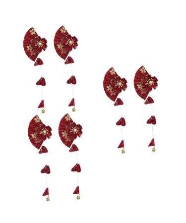 minkissy 3 Pairs Hairpin Women Hair Tsumami Hair Clip Hair Styling Pins Flower Hair Clip Japanese Style Hair Clip Fans Shape Barrette Chinese Hair Clip China Zinc Alloy Sector Miss