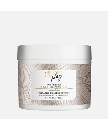 ORLANDO PITA PLAY Hair Purifier Vinegar Cleansing Mask  Exclusive Prisma Plus Enhancing Complex  Gently Cleanses the Hair & Scalp While Replenishing Essential Moisture  9.1 Oz