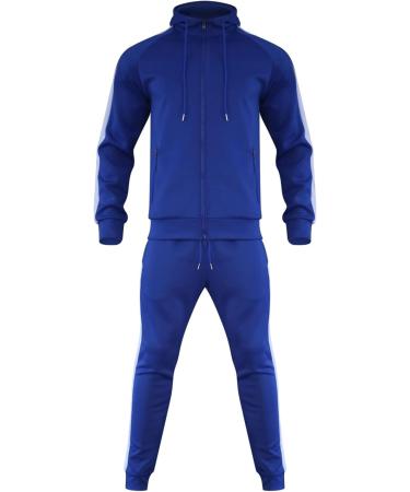 Hanxiulin Men's Training Suit - Casual Zipper Jogging Suit | Autumn & Winter Sportswear - Buy Online on GoSupps.com