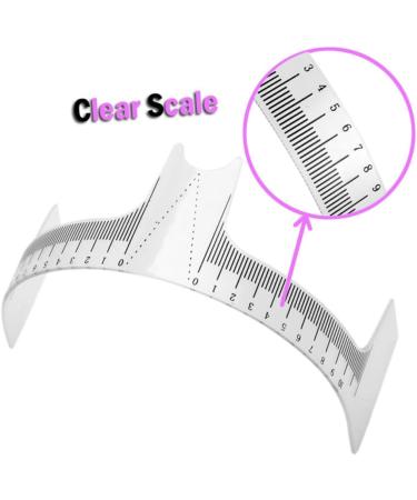 Beavorty 1pc Eyebrow Shaper Ruler Eyebrow Ruler Portable Eyebrow Ruler Major Positioning Ruler Standard Size Professional Eyebrow Ruler Flexible Eyebrow Measure - Buy Online on GoSupps.com