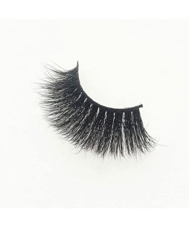 Buy 25mm Natural False Eyelashes - Thick Curly & Dramatic (Pack of 5) for Fashion & Stage Shows - Buy Online on GoSupps.com
