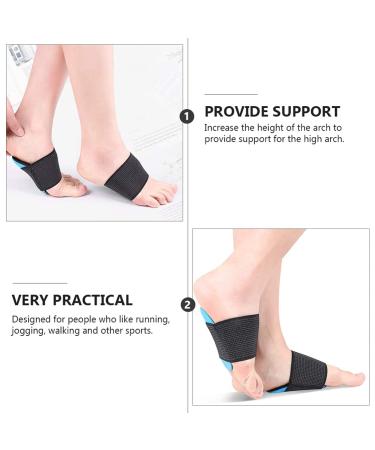 Buy Lixbd 2 Pair Foot Vault Support - Compression Relief for Plantar Fasciitis & Painful Feet - Padded Bandage for Maximum Comfort - Buy Online on GoSupps.com